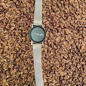 Skagen Denmark 39LSSB Silver Mesh Band Watch